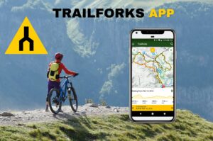 Trailforks, application pour VTTistes
