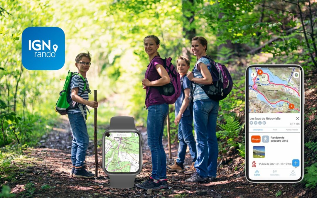 IGN Rando’ : ne vous perdez plus en forêt !