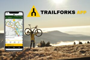 Trailforks application pour VTTistes