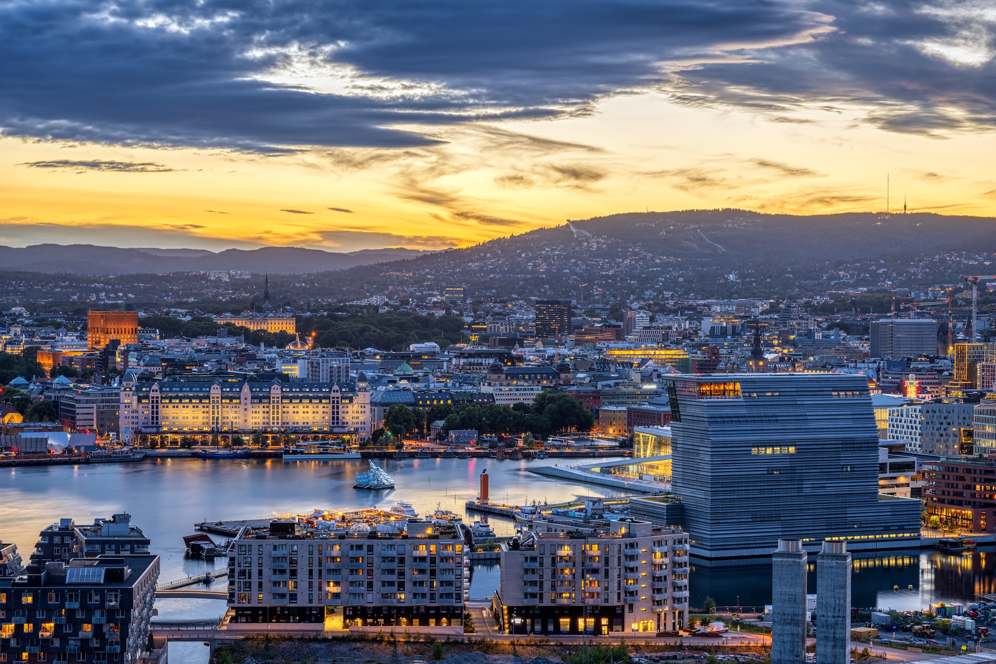 Panorama sur Oslo