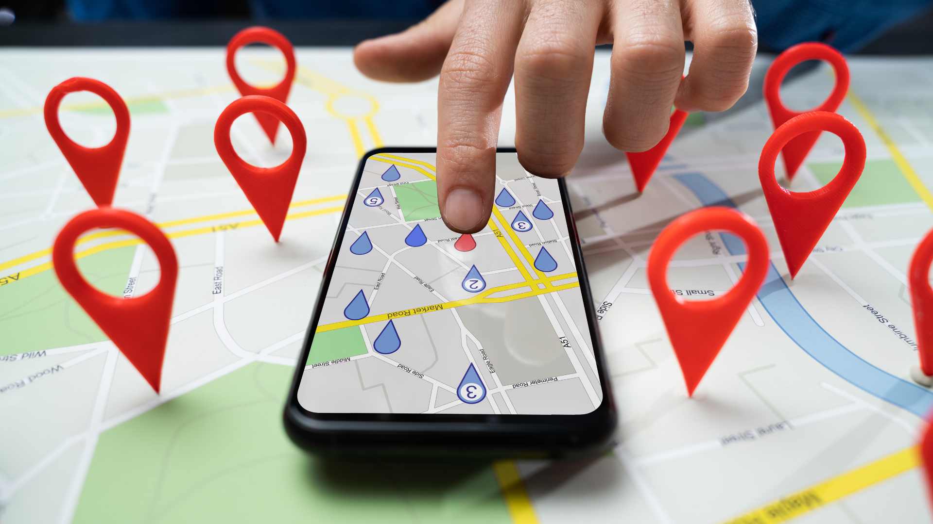 Google Maps sur le téléphone