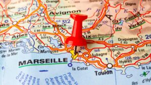 Carte de Marseille