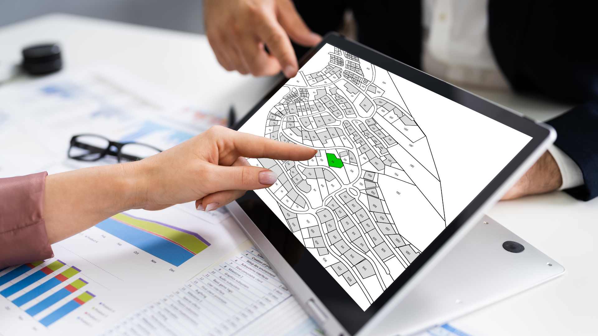 Cartographie sur tablette